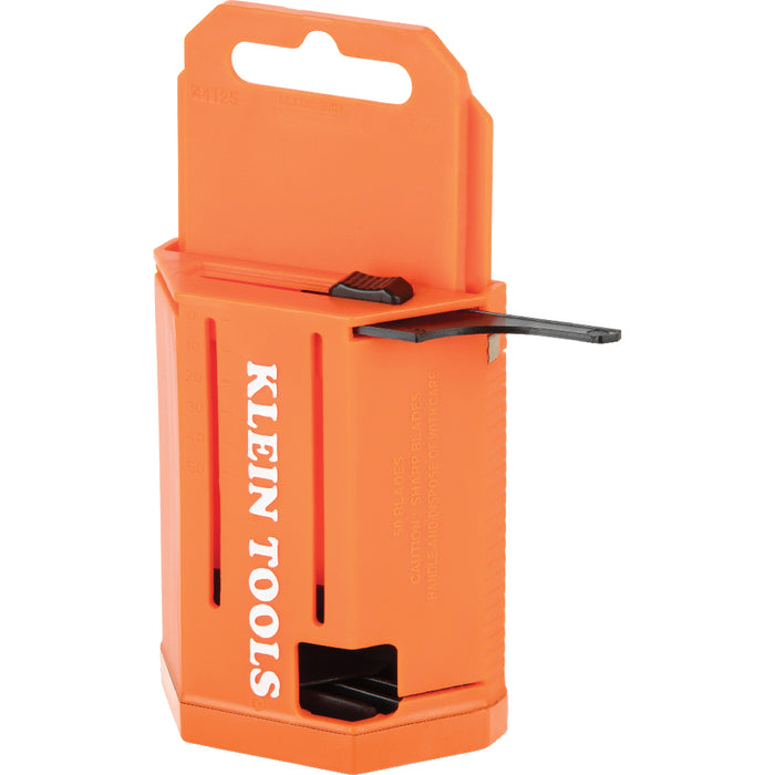 Klein Tools 44125 Utility Blade Dispenser with 50-Pack of Blades - Edmondson Supply
