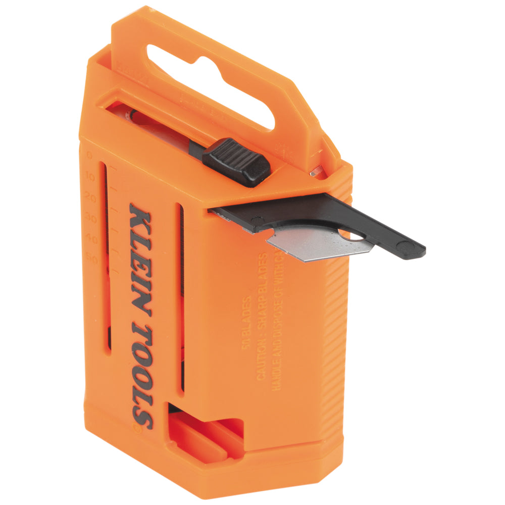 Klein Tools 44127 Utility Hook Blade Dispenser with 50-Pack of Blades - Edmondson Supply