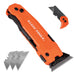Klein Tools 44306 FLICKBLADE™ 2-in-1 Utility Knife / Scraper with Blade Storage - Edmondson Supply
