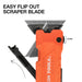 Klein Tools 44306 FLICKBLADE™ 2-in-1 Utility Knife / Scraper with Blade Storage - Edmondson Supply