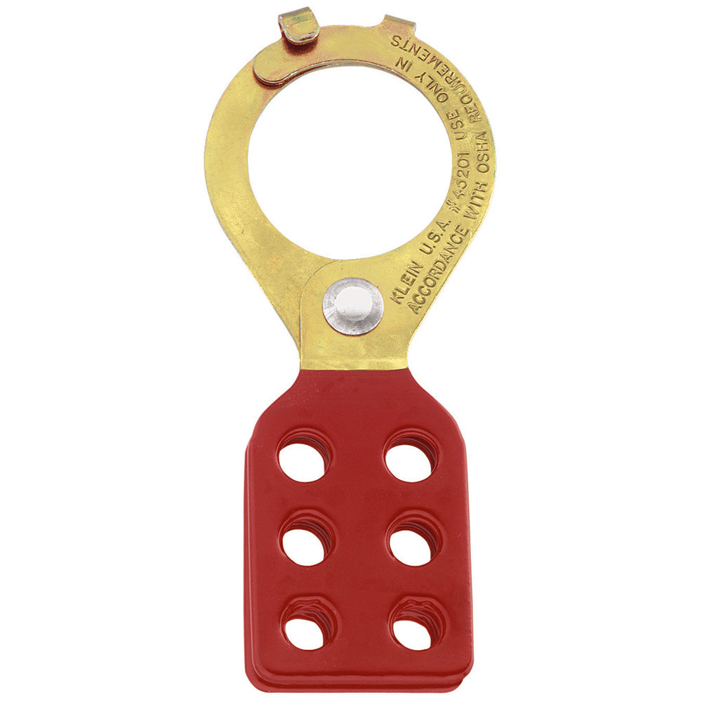 Klein Tools 4520 Lockouts, 1-1/2-Inch Hasp, Interlocking Tabs - Edmondson Supply