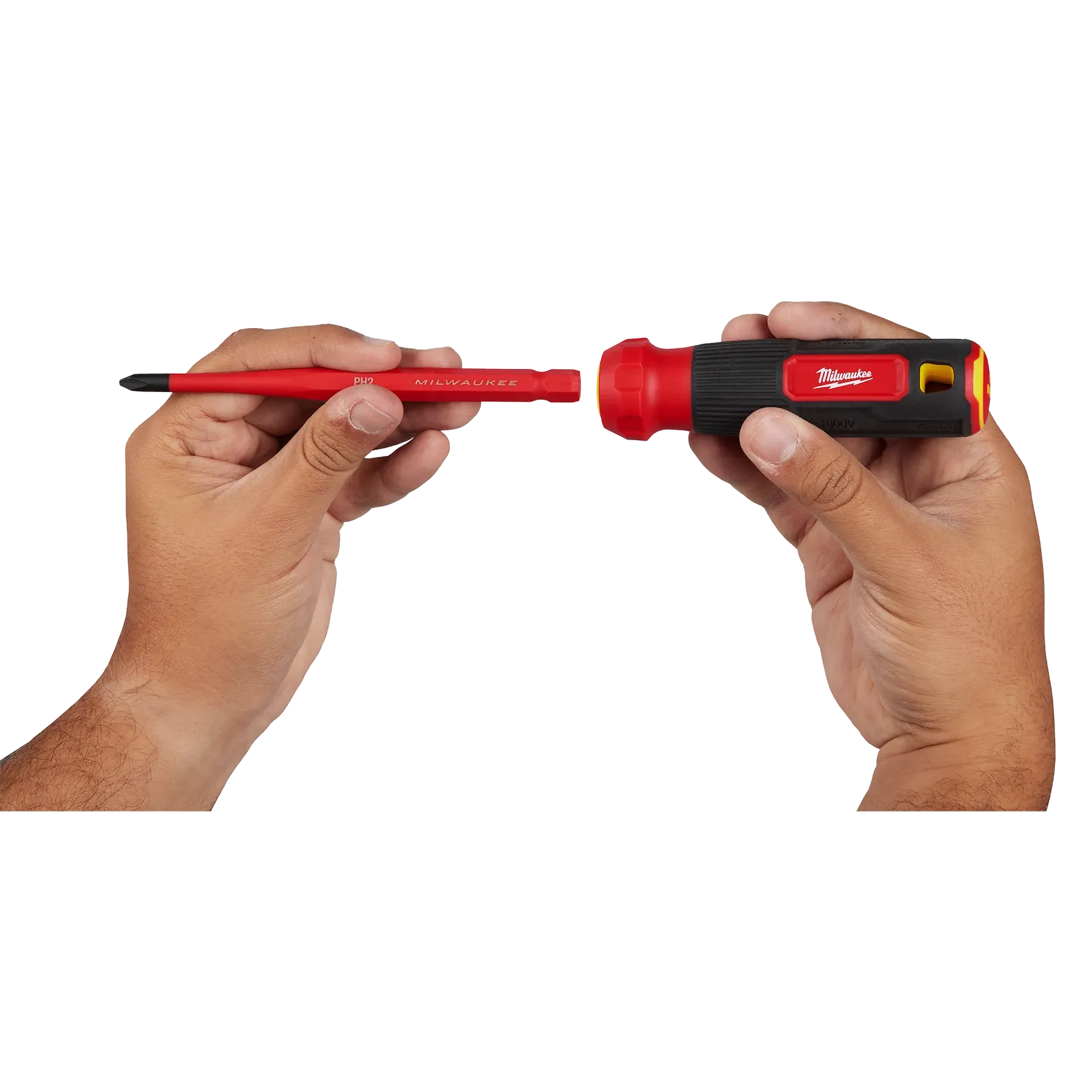Milwaukee 48-22-2218 8-in-1 1000V Insulated Slim Tip Multi-Bit Screwdriver - Edmondson Supply
