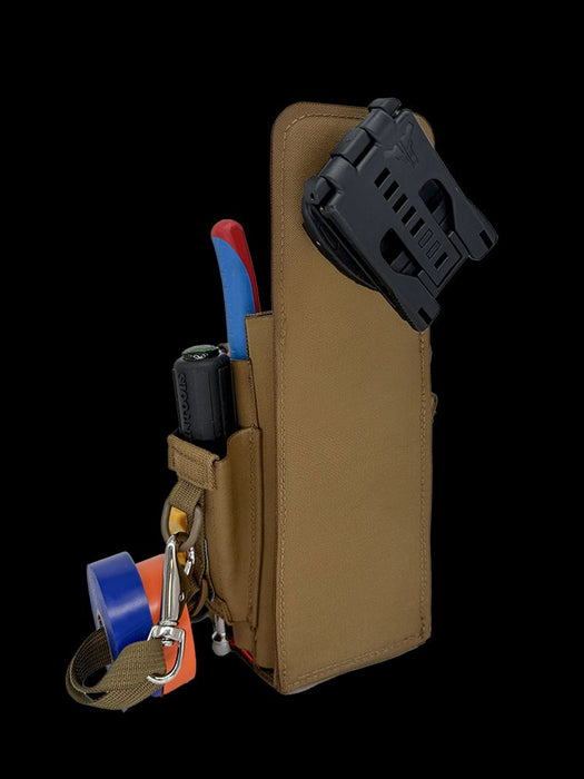Atlas 46 Murphy Tool Speed Pouch Plus ROTATE/QUICK RELEASE Coyote/Orange - Edmondson Supply