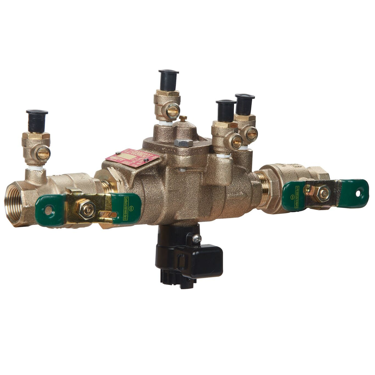 Watts 88004111 LF009M3-QT-FS 3/4, 3/4" FPT Reduced Pressure Zone Backflow Preventer Assembly, Lead Free - Edmondson Supply