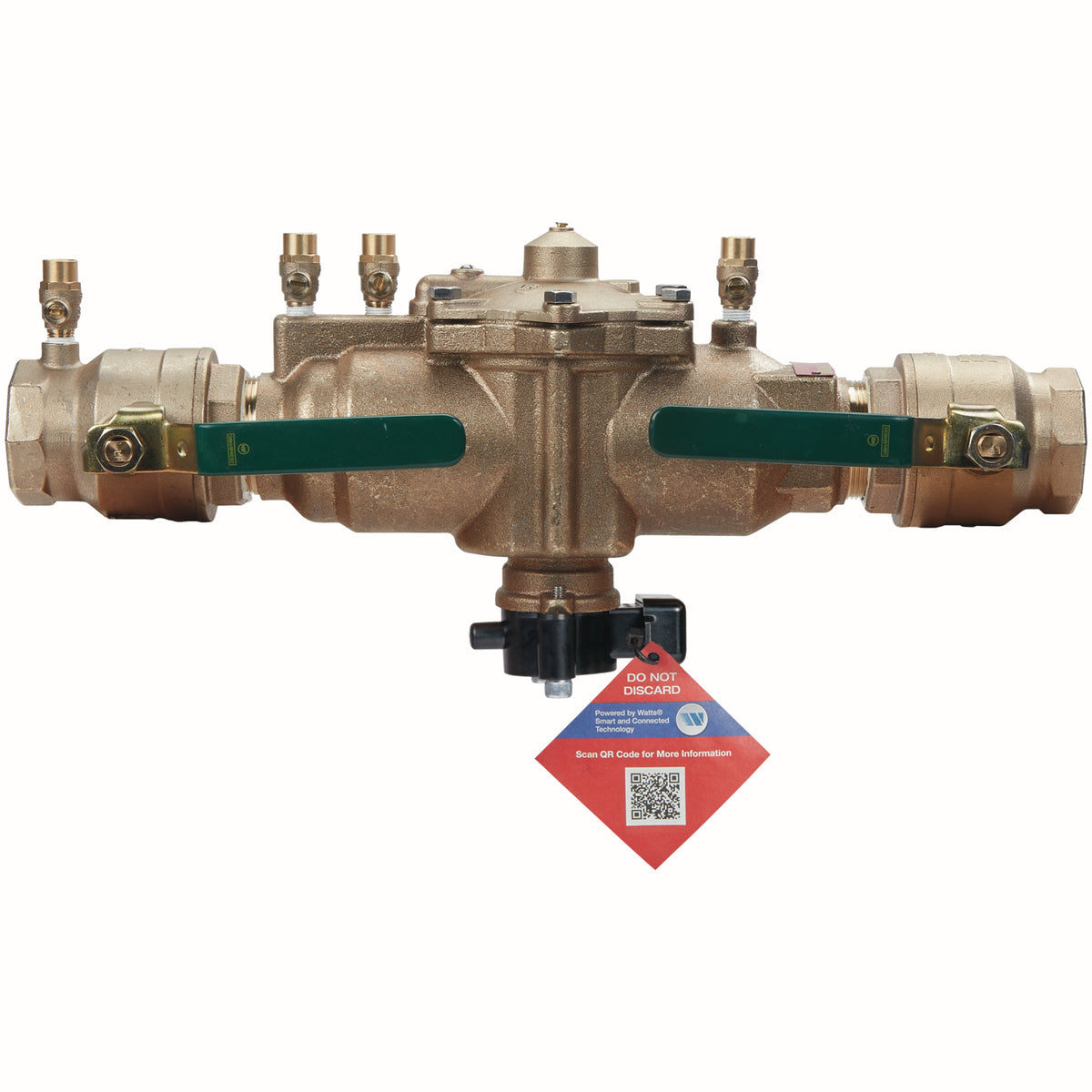 Watts 88004115 LF009M2-QT-FS 2, 2" FPT Reduced Pressure Zone Backflow Preventer Assembly, Lead Free - Edmondson Supply
