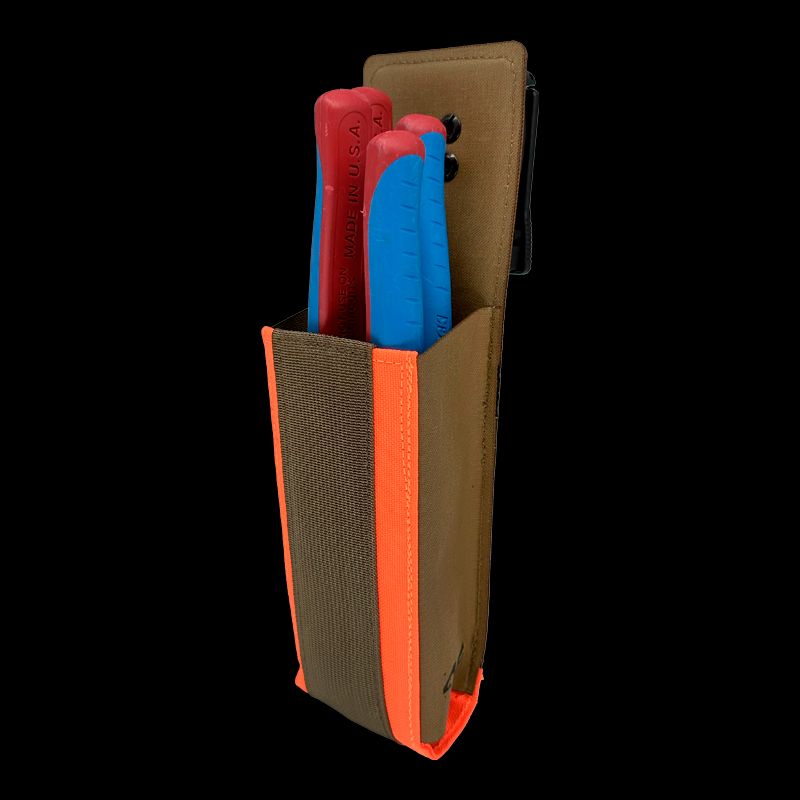 Atlas 46 AIMS 326 Multi Purpose Tool Pouch ROTATE/QUICK RELEASE Coyote/Orange - Edmondson Supply