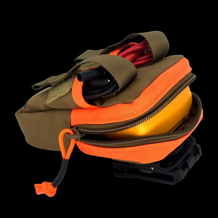 Atlas 46 Multimeter Pouch ROTATE/QUICK RELEASE Coyote/Orange - Edmondson Supply