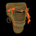 Atlas 46 Universal Drill Holster ROTATE/QUICK RELEASE Coyote/Orange - Edmondson Supply