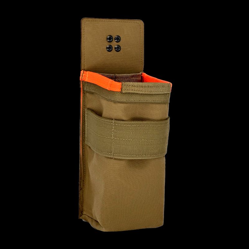 Atlas 46 Vertical Fastener Pouch with Plier Sheath ROTATE/QUICK RELEASE Coyote/Orange - Edmondson Supply