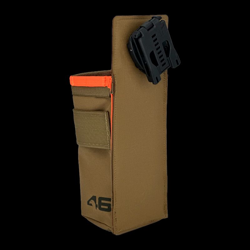 Atlas 46 Vertical Fastener Pouch with Plier Sheath ROTATE/QUICK RELEASE Coyote/Orange - Edmondson Supply
