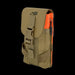Atlas 46 Flapped Mobile Phone Pouch ROTATE/QUICK RELEASE Coyote/Orange - Edmondson Supply