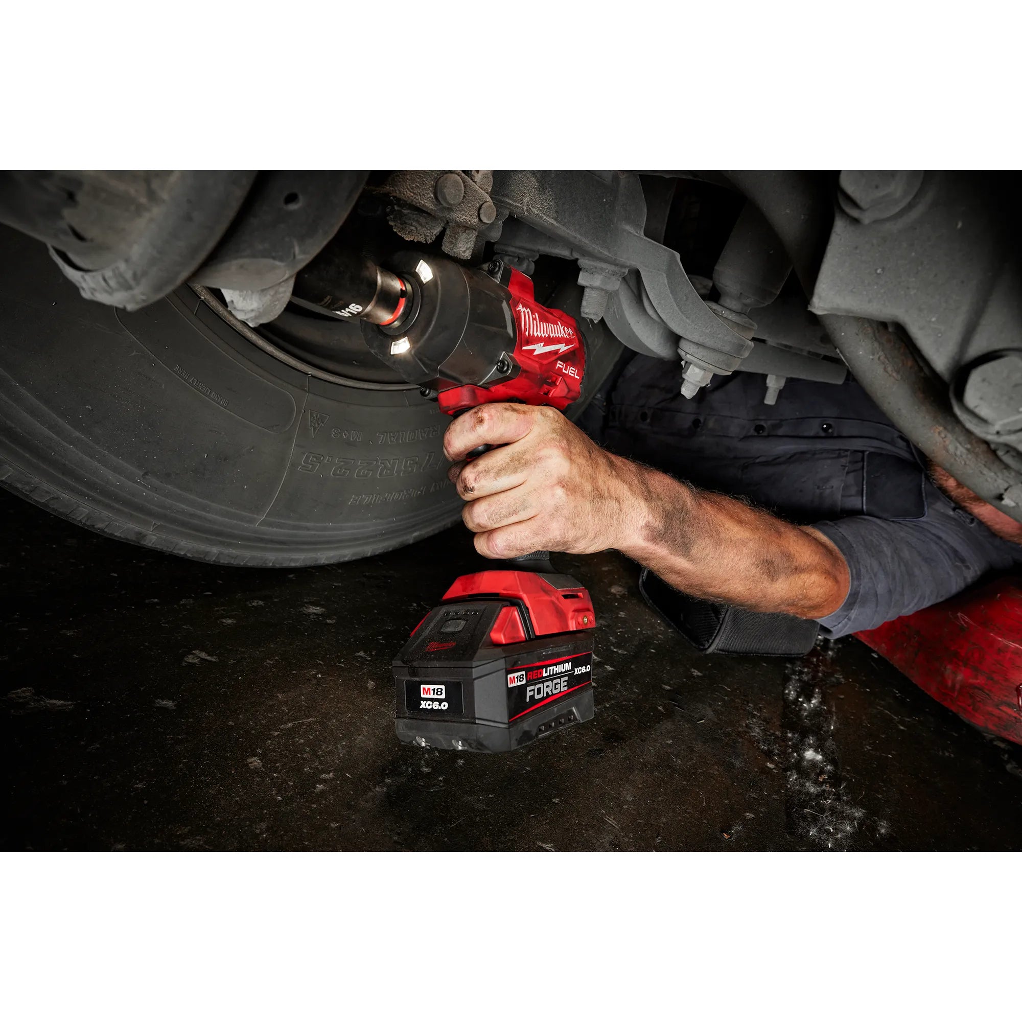 Milwaukee 2967-20 M18 FUEL™ 1/2" High Torque Impact Wrench w/ Friction Ring (TOOL ONLY) - Edmondson Supply