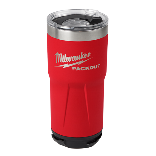 Milwaukee 48-22-8392R PACKOUT™ 20oz Tumbler- Red - Edmondson Supply