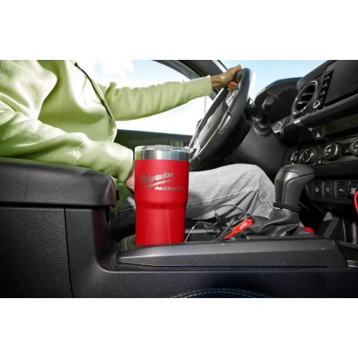 Milwaukee 48-22-8392R PACKOUT™ 20oz Tumbler- Red - Edmondson Supply