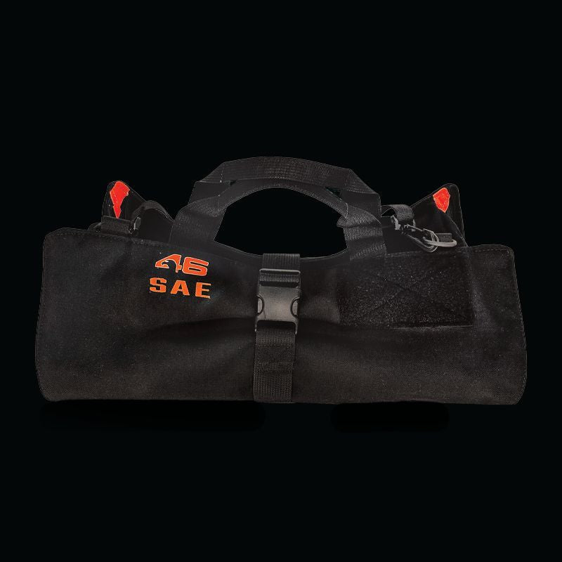Atlas 46 Yorktown Tool Roll® SAE – Medium Size Black/Orange - Edmondson Supply