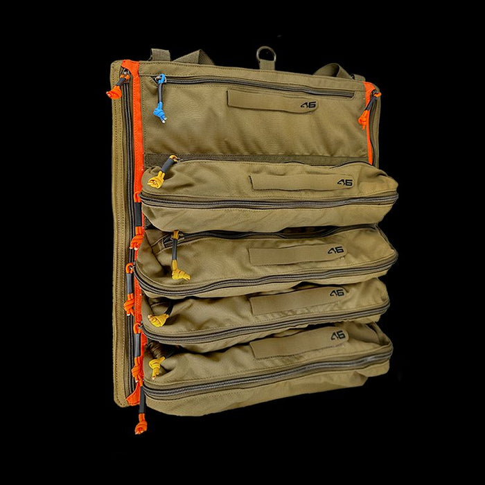 Atlas 46 Yorktown Tool Roll® SAE – Medium Size Coyote/Orange - Edmondson Supply