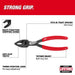 Milwaukee 48-22-6240 8" Slip Joint Pliers - Edmondson Supply