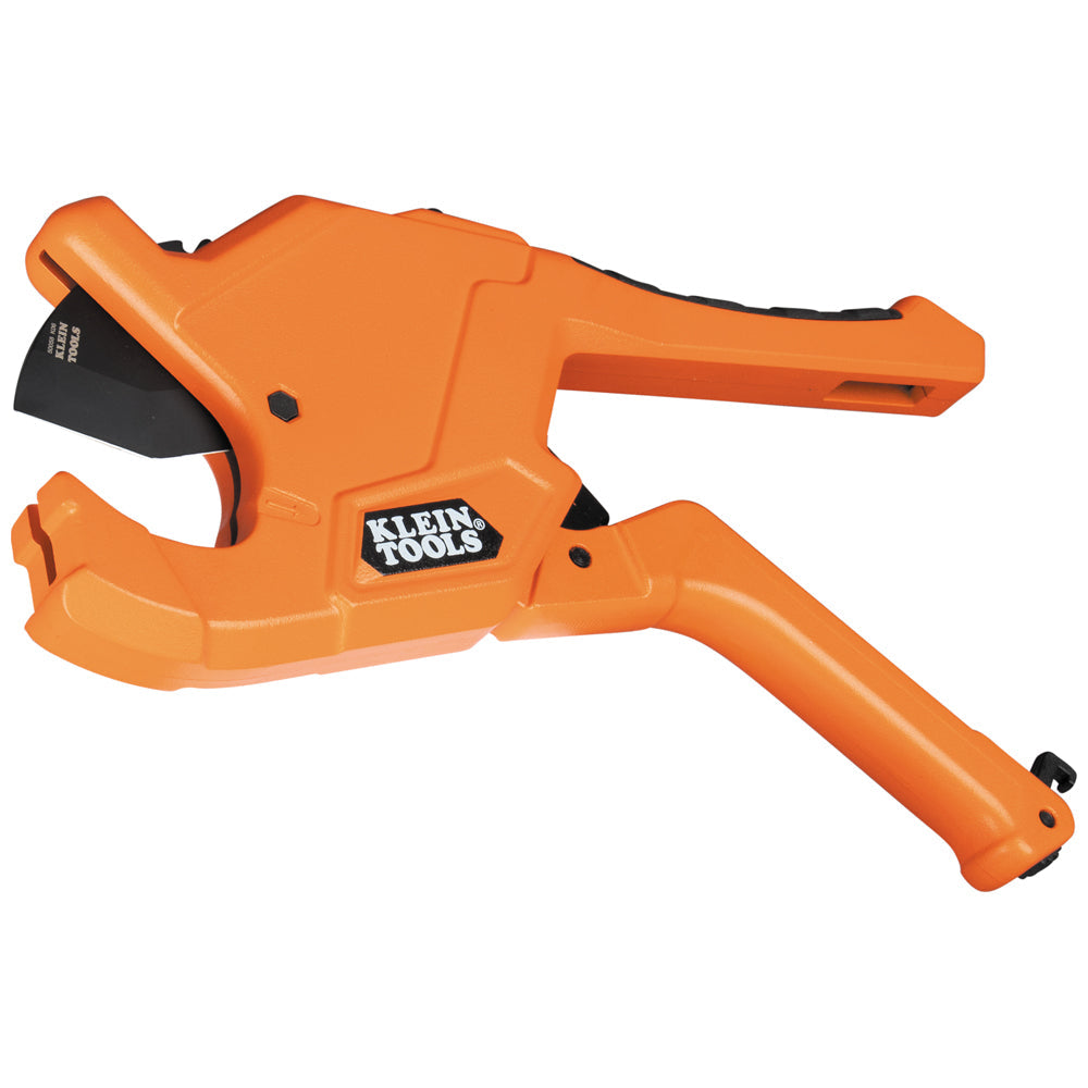 Klein Tools 50044 1-1/4-Inch Precision Ratcheting PVC Pipe Cutter - Edmondson Supply