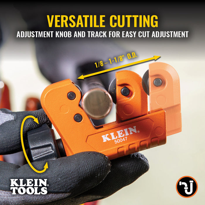 Klein Tools 50047 1-1/8-Inch Mini Tubing Cutter - Edmondson Supply
