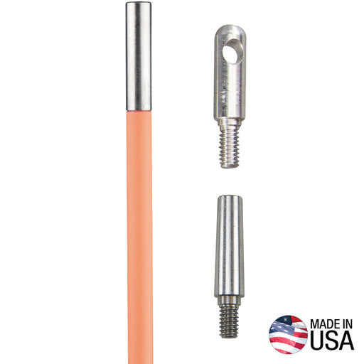 Klein Tools 50053 Lo-Flex Glow Fish Rod, 5-Foot - Edmondson Supply