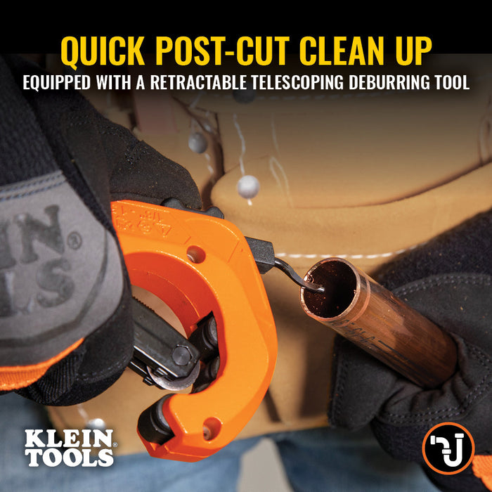Klein Tools 50061 1-5/8-Inch Quick-Adjust Tubing Cutter - Edmondson Supply