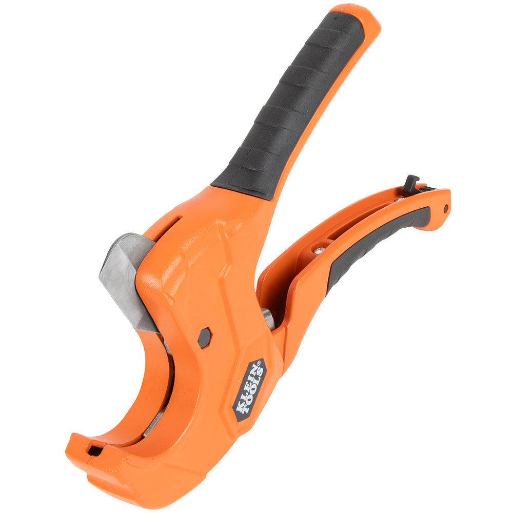 Klein Tools 50063 1-1/4-Inch Ratcheting PVC Pipe Cutter - Edmondson Supply