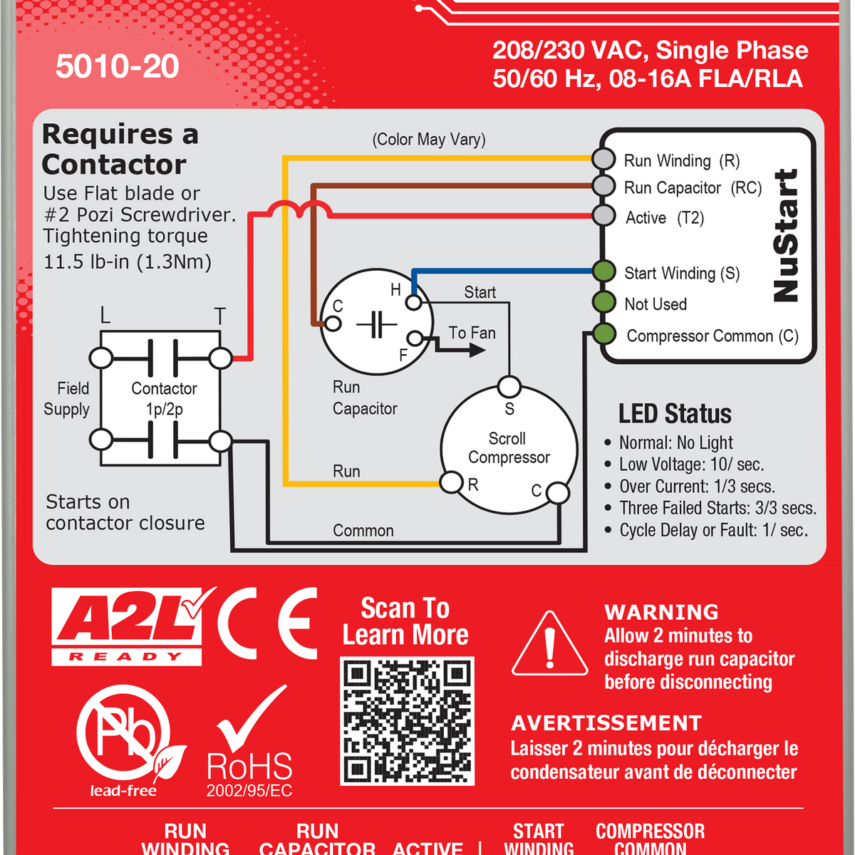 Single-phase induction motor drive for refrigerator compressor application  - Application note, image size:1200x1200