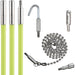 Klein Tools 50152 Mid-Flex Glow Fish Rod, 15-Foot - Edmondson Supply