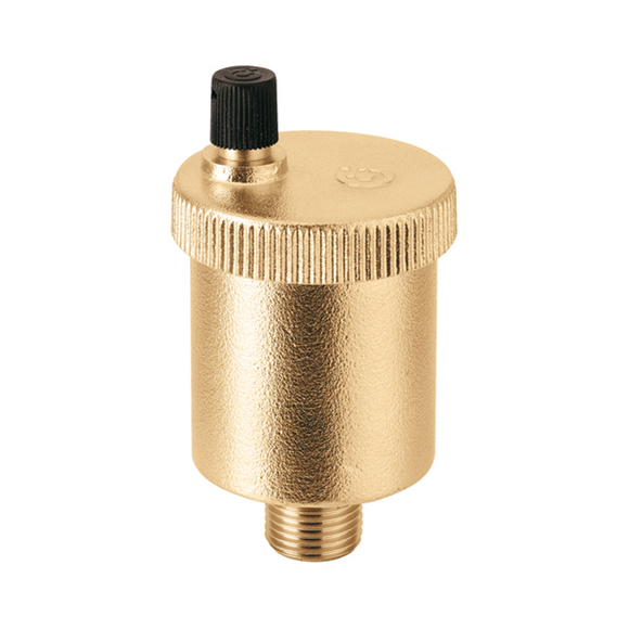 Caleffi 502015A MINICAL™ Automatic Air Vent, 1/8" MNPT - Edmondson Supply