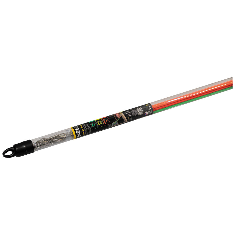 Klein Tools 50254 Multi Flex Glow Fish Rod Set, 25-Foot - Edmondson Supply