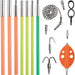 Klein Tools 50354 Multi-Flex Glow Rod Set, 35-Foot - Edmondson Supply