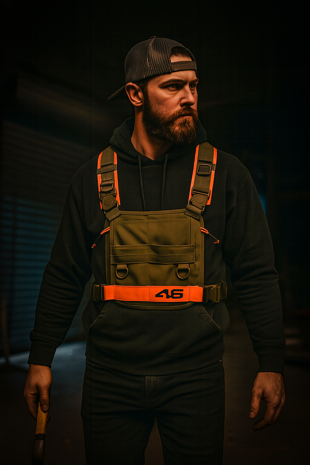 Atlas 46 Bennington Tool Chest Panel™ - V3 Coyote/Orange - Edmondson Supply