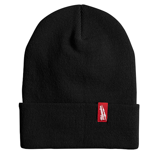 Milwaukee 506B Acrylic Cuffed Beanie - Black - Edmondson Supply