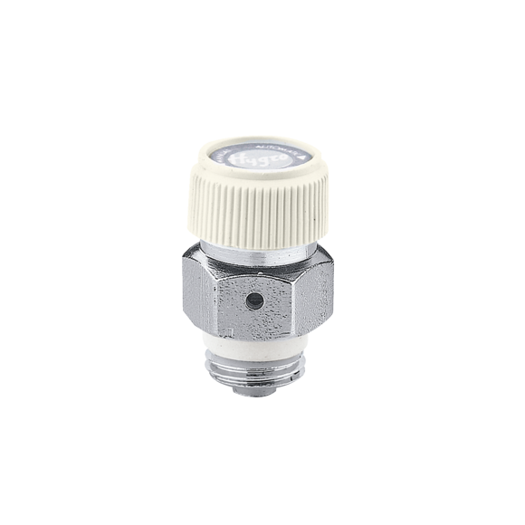 Caleffi 508013A HYGROCAL™ Automatic/Manual Hygroscopic Air Vent, 1/8" MNPT - Edmondson Supply