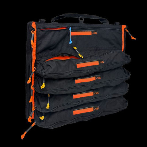 Atlas 46 Yorktown Tool Roll® - Large Black/Orange - Edmondson Supply
