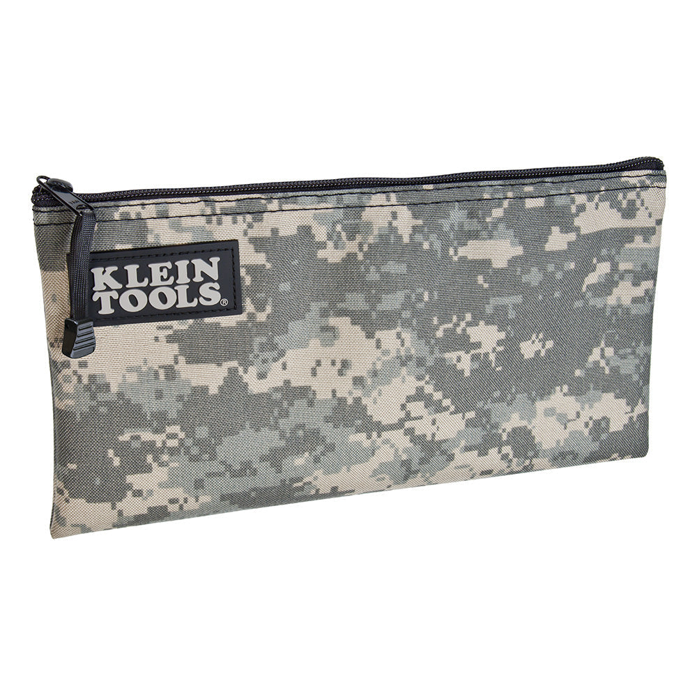 Klein Tools 5139C Zipper Bag, Camouflage Cordura Nylon Tool Pouch, 12-1/2-Inch - Edmondson Supply