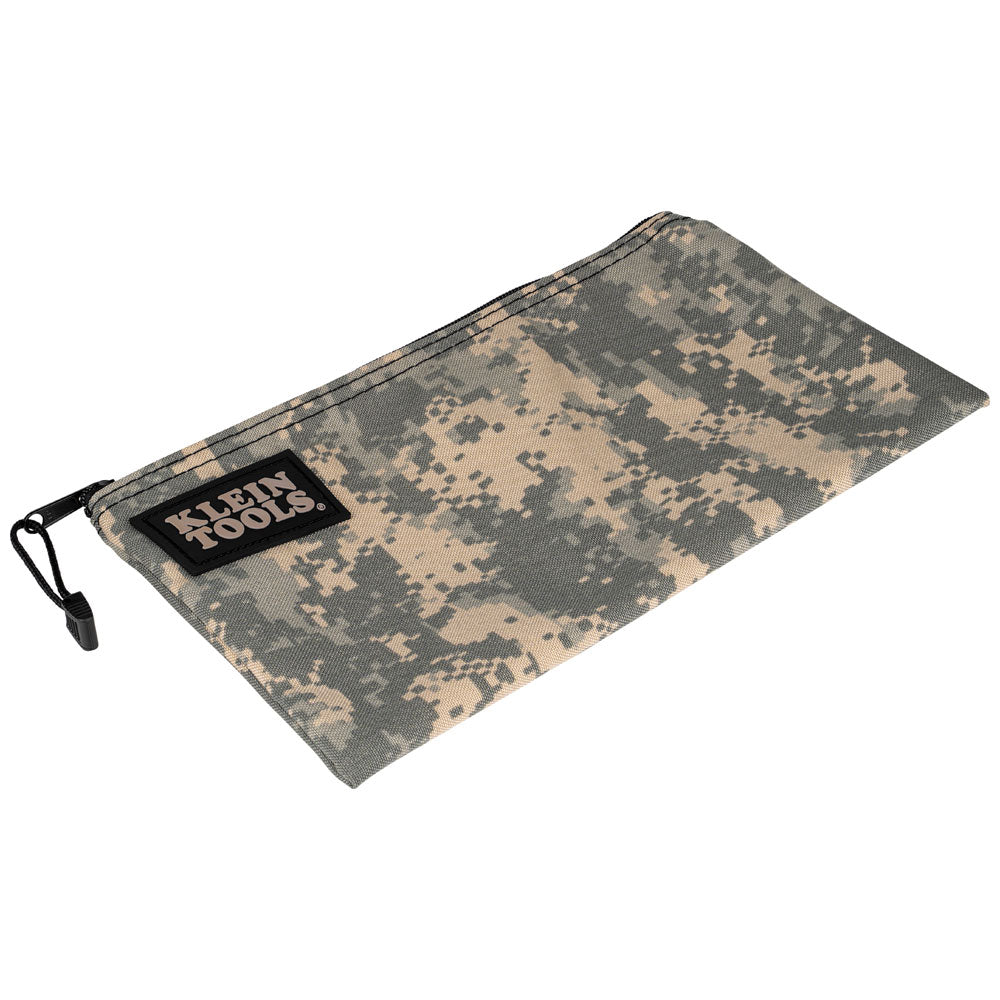 Klein Tools 5139C Zipper Bag, Camouflage Cordura Nylon Tool Pouch, 12-1/2-Inch - Edmondson Supply