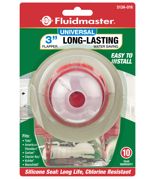 Fluidmaster 513A-016 Universal 3" Flapper - Edmondson Supply