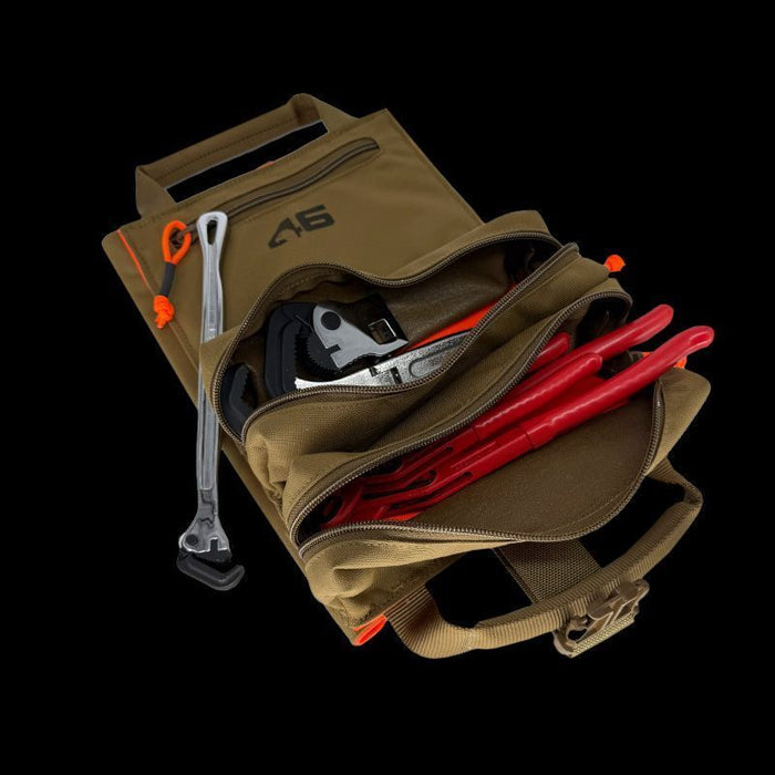 Atlas 46 Yorktown Tool Roll® - Mini - V3 Coyote/Orange - Edmondson Supply