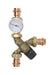 Caleffi 520516A AngleMix™ 3-Way Angle-Style Thermostatic Mixing Valve with Temperature  - Edmondson supply