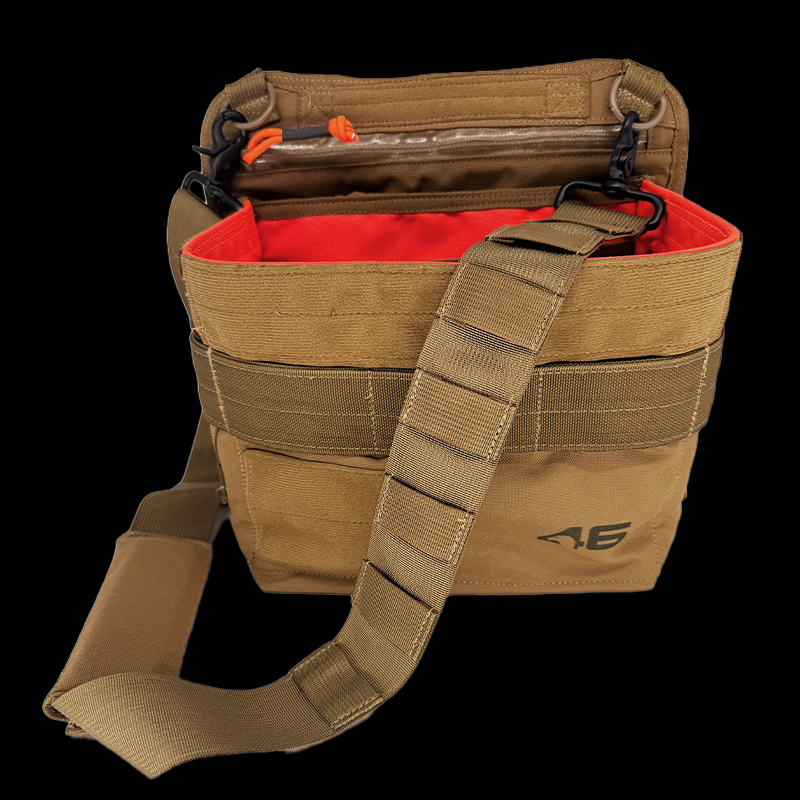 Atlas 46 A46-11-00080-1178-00 Benjamin Electrician/Technician Bag - V2 (Coyote/Orange) - Edmondson Supply