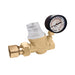 Caleffi 533351HA PresCal™ Compact Pressure Reducing Valve with Gauge, 3/4" FNPT Union x FNPT - Edmondson Supply