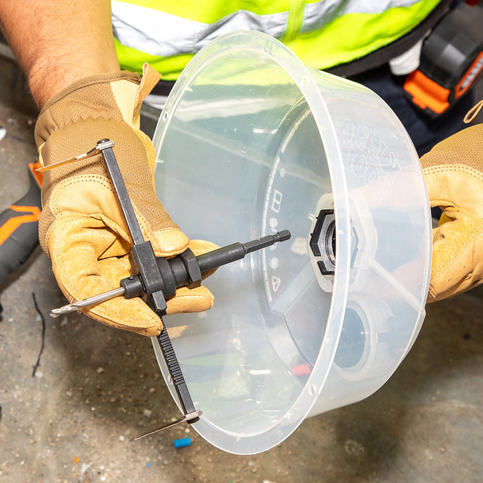 Klein Tools 53701 Replacement Blades and Bit for Adjustable Hole Saw 53710 - Edmondson Supply