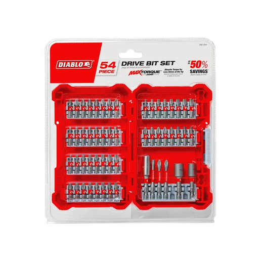 Diablo Tools DSC-S54 54 pc Screwdriving Set - Edmondson Supply