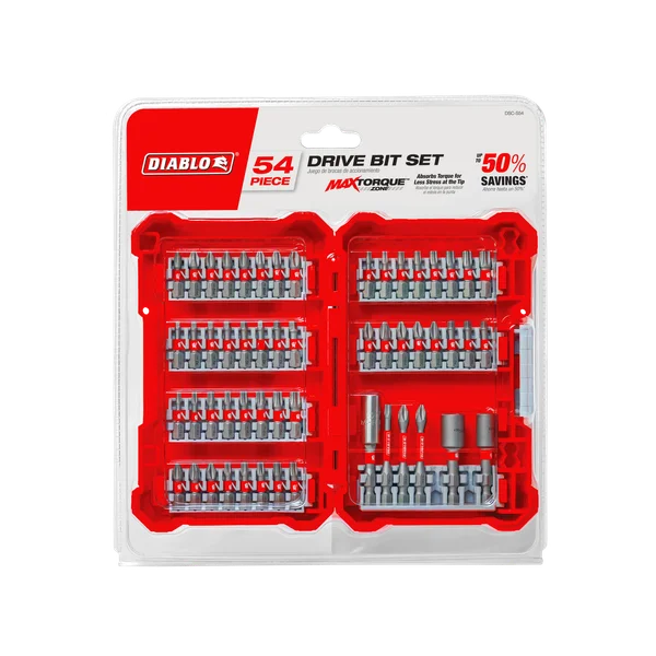 Diablo Tools DSC-S54 54 pc Screwdriving Set - Edmondson Supply