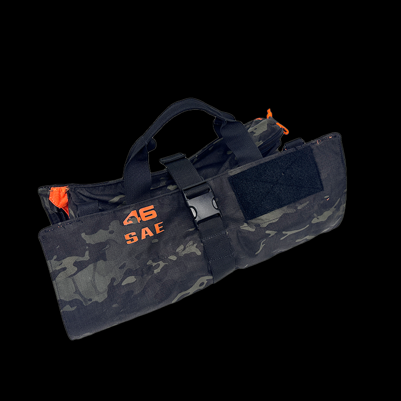 Atlas 46 Limited Edition Black Camo Yorktown Tool Roll® – Medium Size - Edmondson Supply