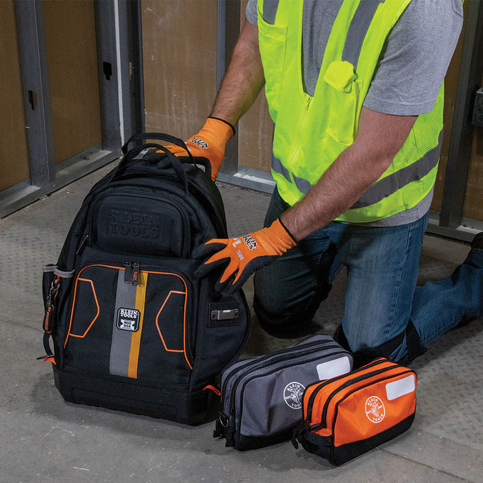 Klein Tools 55579 Double Zipper Tool Bag, 2-Pack - Edmondson Supply