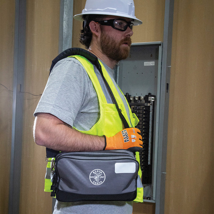 Klein Tools 55579 Double Zipper Tool Bag, 2-Pack - Edmondson Supply