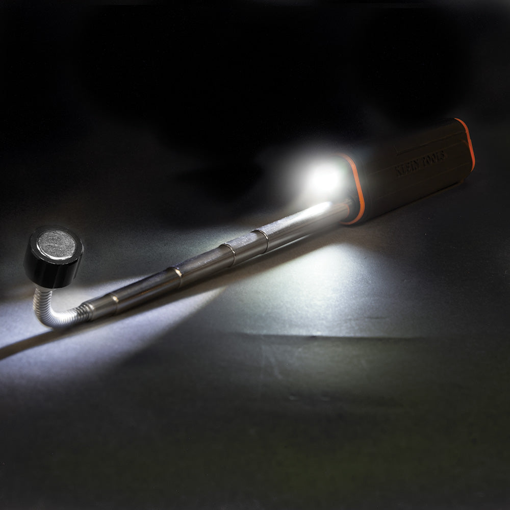 Klein Tools 56027 Telescoping Magnetic LED Light and Pickup Tool - Edmondson Supply