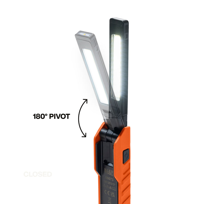 Klein Tools 56073 Rechargeable Handheld Folding Work Light - Edmondson Supply